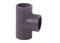 GF PVC-U Tee 90 Equal in grey 125mm size