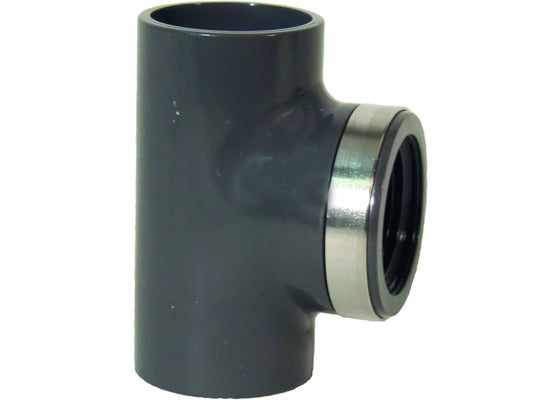 +GF+ PVC-U Tee 90 Equal PN15 Reinforced