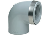 GF CPVC Elbow 90 Socket BSP in grey 32mm size
