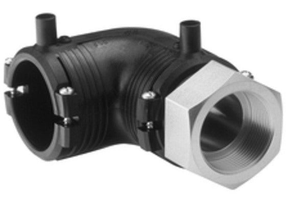 GF ELGEF Transition 90 Elbow PE-St.St. Female Thread