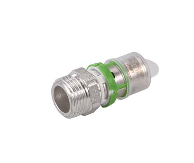 Flamco Multiskin Metallic Press/Coupling male cylindrical thread