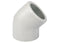 GF PROGEF Elbow 45/Socket Fusion in cream 75mm size