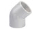 +GF+ PROGEF-Standard Elbow 45 in cream 63mm size