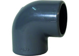 GF ABS Elbow 90° in grey 20mm size