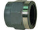 GF ABS Adaptor Socket in grey 1 1/2" size