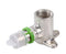 Flamco Multiskin Metallic Press/Wall plate elbow