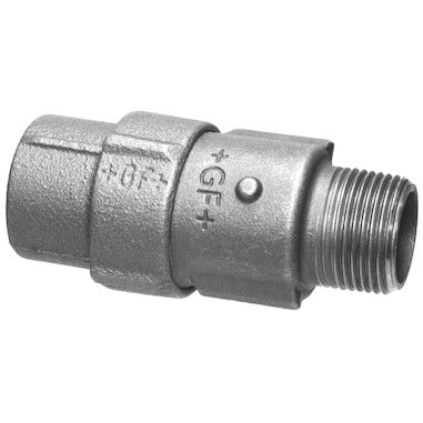 GF Primofit Black Male Adaptor for PE NBR