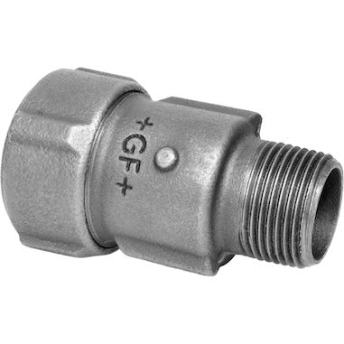 GF Primofit Black Male Adaptor FKM