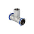 Mapress Stainless Steel T-Piece with Female Thread (Si-Free)