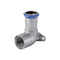 Mapress Stainless Steel Elbow Tap Connector 90° (Si-Free)