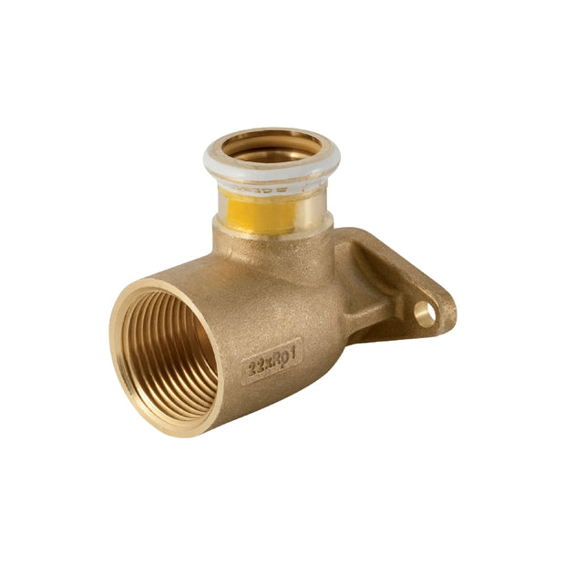 Mapress Copper Elbow Tap Connector 90, Offset, Circular Hole 50 m