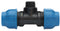 Irritec Connecto Plus Ultra 916 90 Deg Tee w/ Male Threaded Branch in blue 25mm size