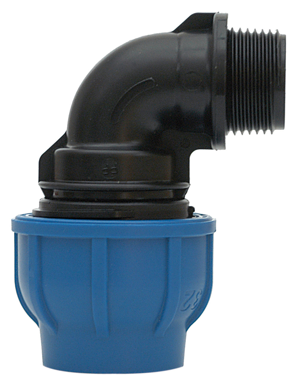 Irritec Connecto Plus Ultra 919 90 Deg Elbow w/ Male Threaded Branch