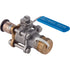 Mapress CuNife Ball Valve with Lever, Flanged