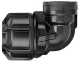 Philmac Female Elbows in black 50mm size