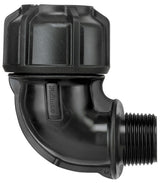Philmac Male Elbows in black 20mm size