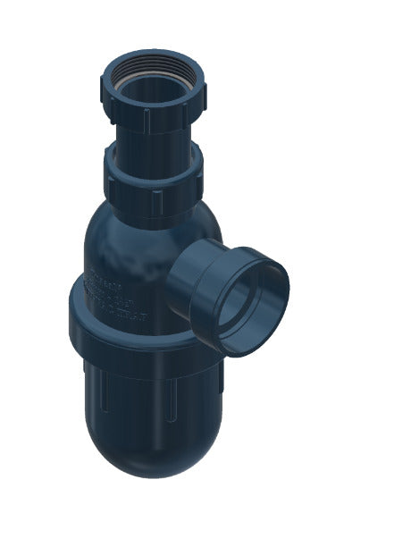 GF Fuseal 38mm Bott Trap Anti Syph PP Bowl