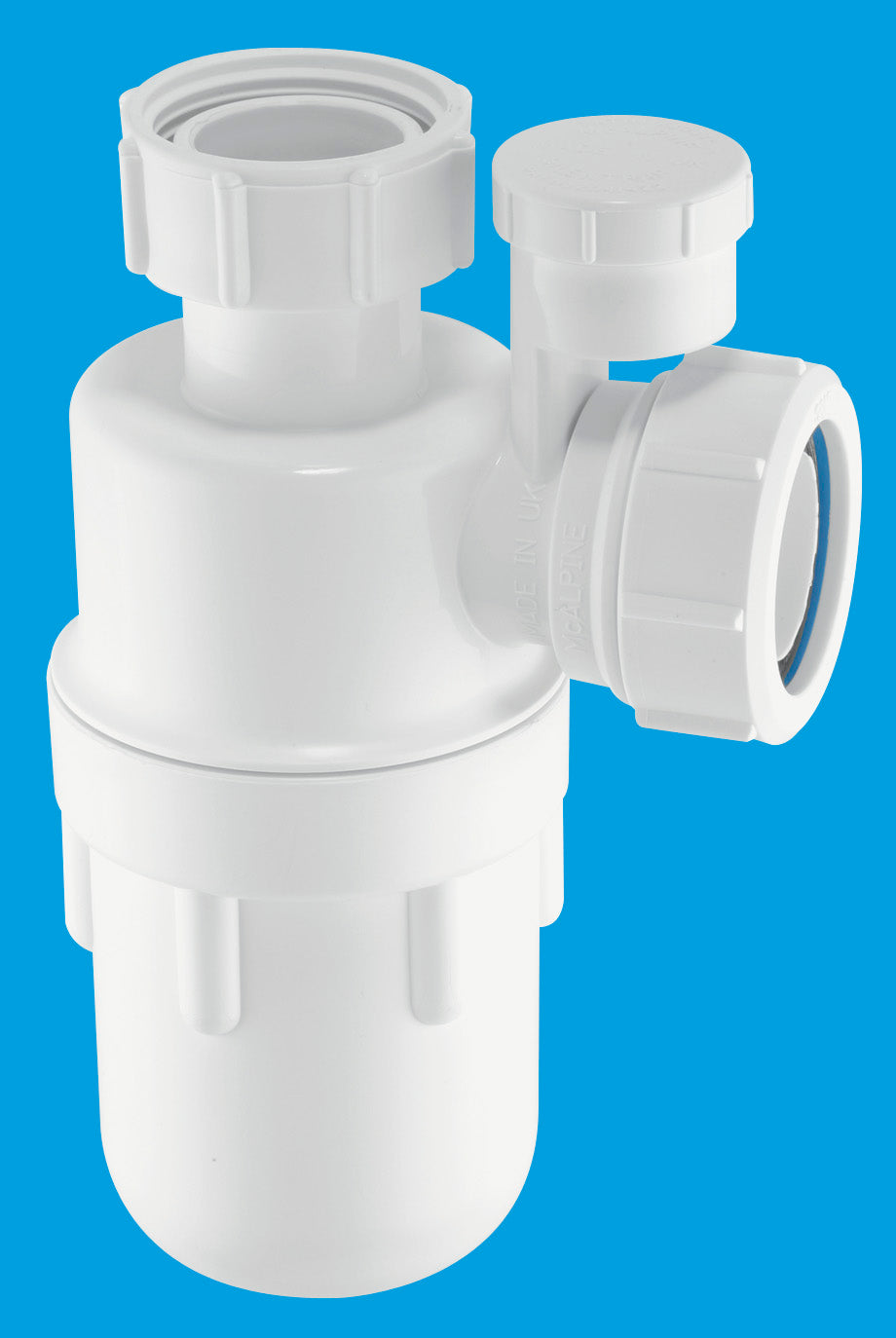 McAlpine 1 1/4" Anti-Vac Bottle Trap