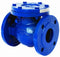 ART170 Cast Iron PN16 Flanged Swing  Check Valve in blue 2 1/2" size