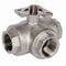 ART87 3 Way 'T' Port Brass Ball Valve BSP Parallel