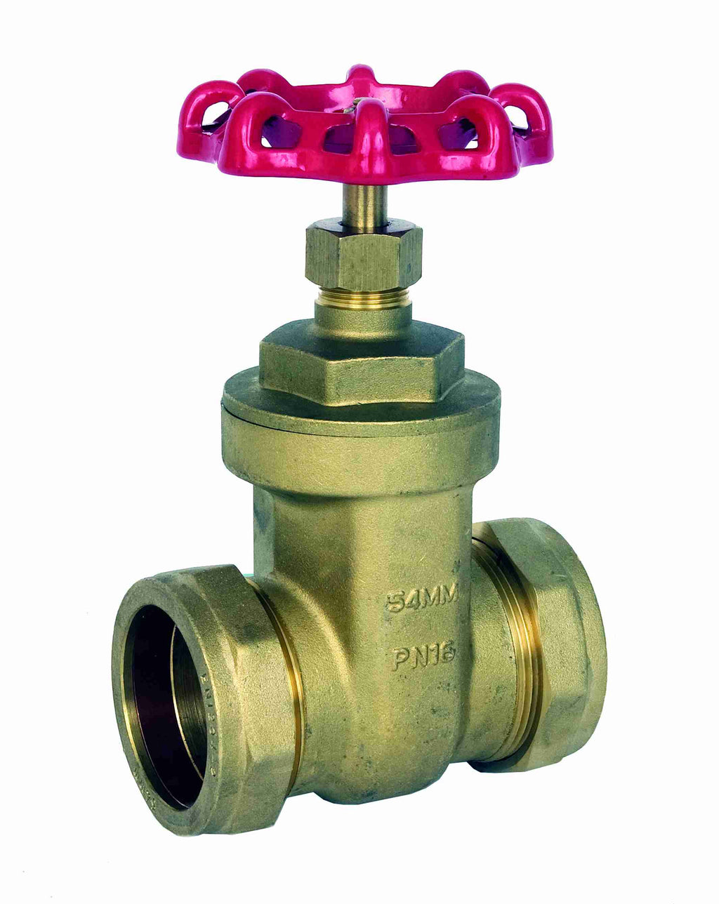 ART615 Brass Gate Valve Compression Ends