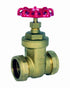 ART615 Brass Gate Valve Compression Ends
