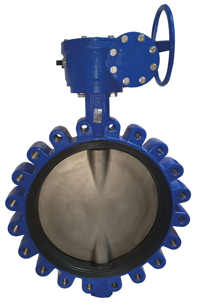 ART135GB Ductile Iron Lugged and Tapped with Gearbox