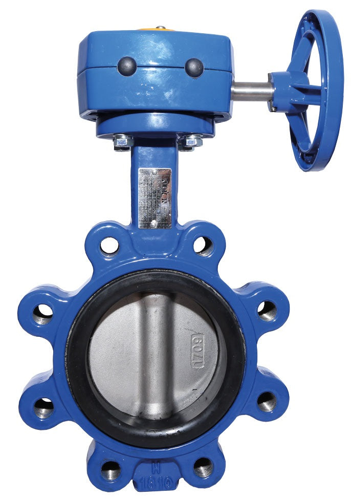 ART135GB Ductile Iron Lugged and Tapped with Gearbox