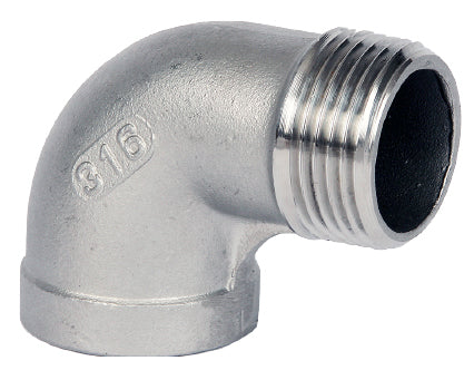 ART90MF Stainless Steel 90° M-F Elbow