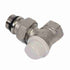 ART1553 Angle Lockshield Brass Radiator Valve