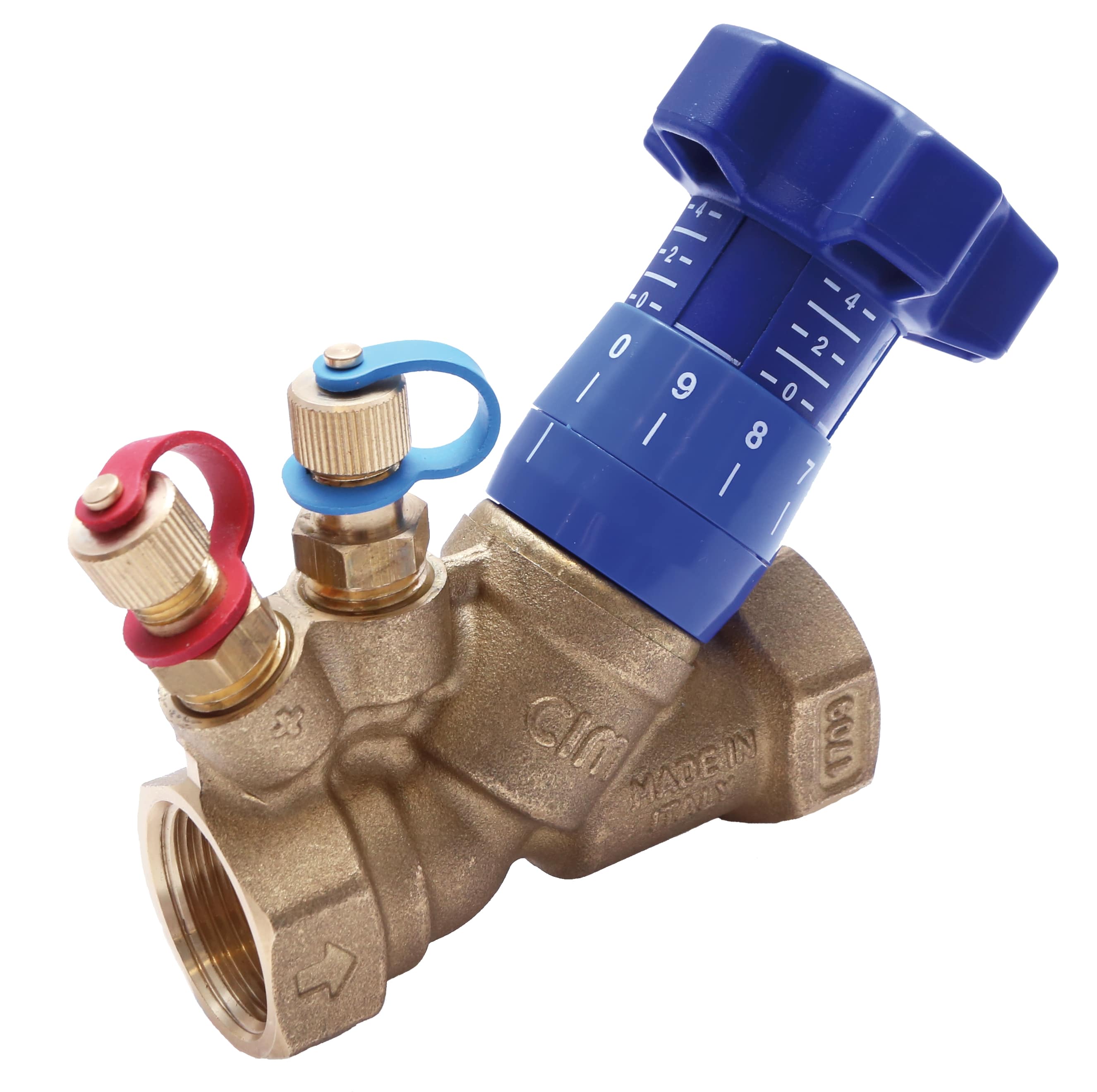 ART22 BSPP DZR Brass Dbl. Reg Valve Fixed Orifice