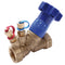Art 22ML DZR Brass Dbl Reg Valve Fixed Orifice BSPP 1/2"