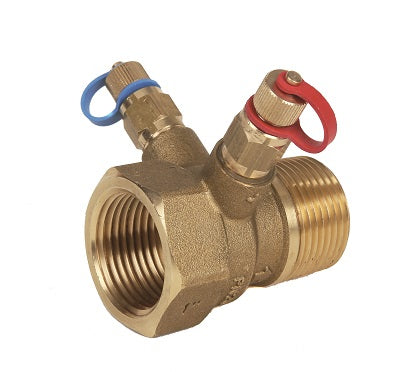 ART27 DZR Brass Metering Station Ultra Low Flow 1/2"