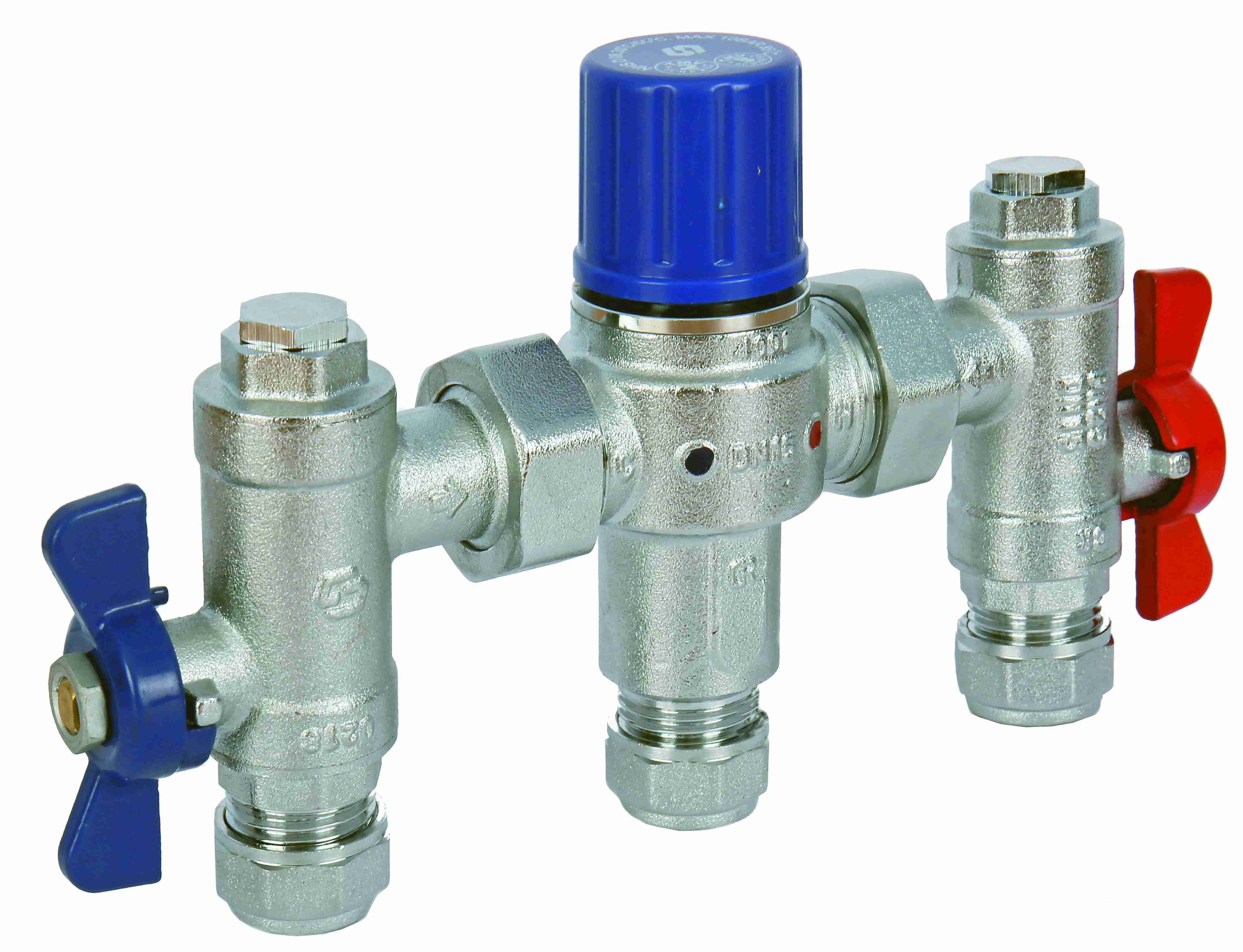 Albion 22mm Art 33SV c/w Service Valves Comp Ends CP DZR Brass Thermostatic
Mixing Valve TMV2/3 WRAS