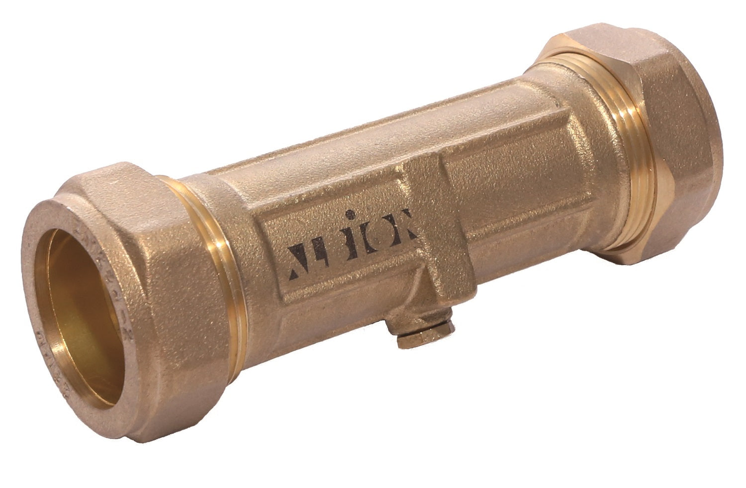 ART37 DZR Brass Compression End Double Check Valve
