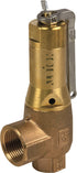 ART645 Bronze HD Safety Valve - Range 7.5-12.5 Bar 3/4"