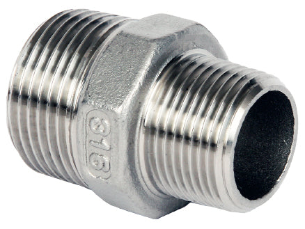 ARTRHN Stainless Steel Reducing Hexagon Nipple