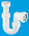 McAlpine 1 1/4" Adjustable Inlet Swivel 'P' Trap