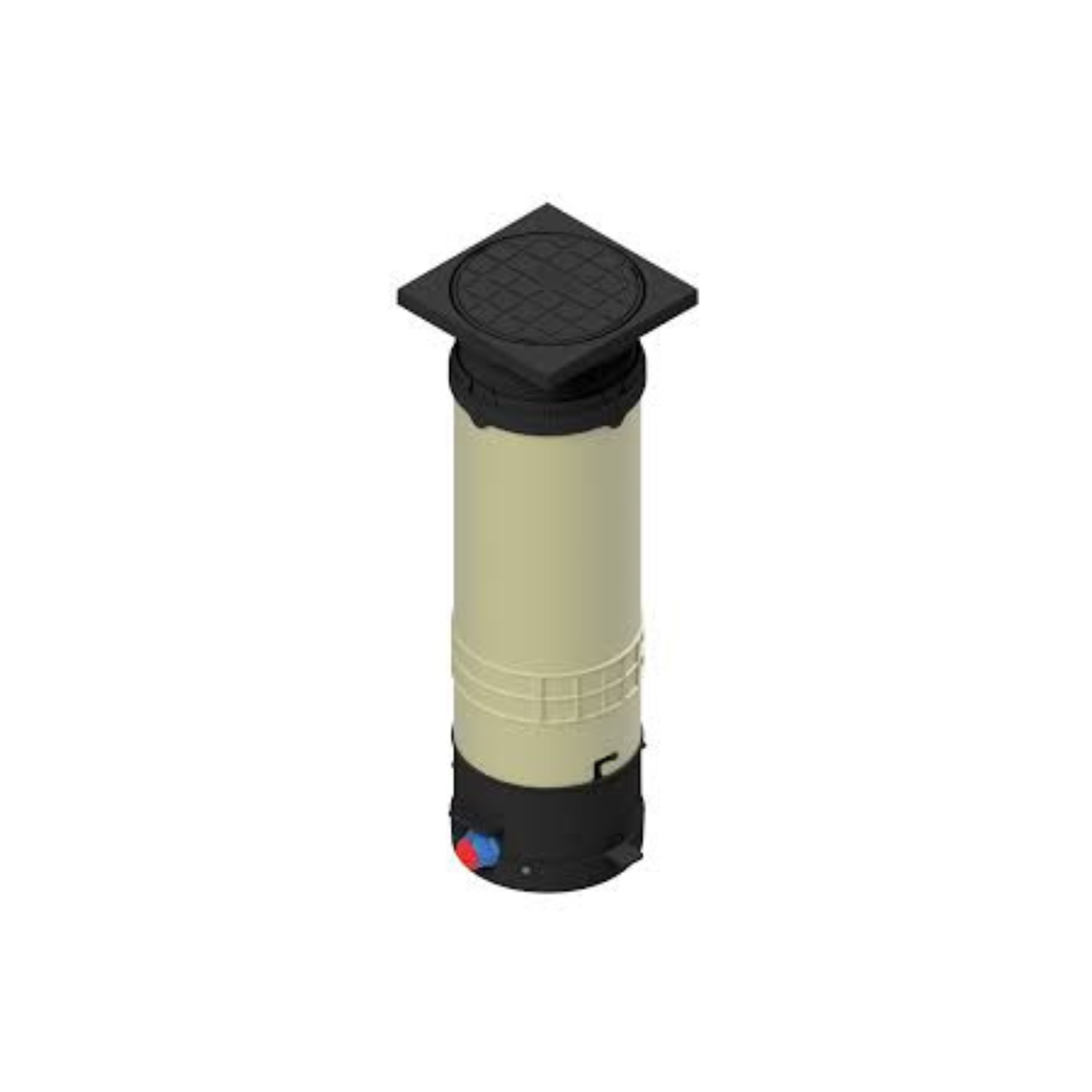 Atplas EBCO Below Ground Boundary Box Unsealed Telescopic Plastic Base Grade B