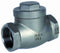 ART965 PN16 St.St. Swing Check Valve BSP Parallel in silver 3/4" size