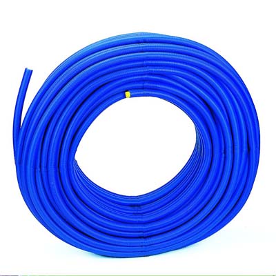Flamco MLCP Pipe MultiSkin2 corrugated blue