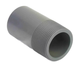 Astore ABS Barrel Nipple Plain- BSP in grey 4" size