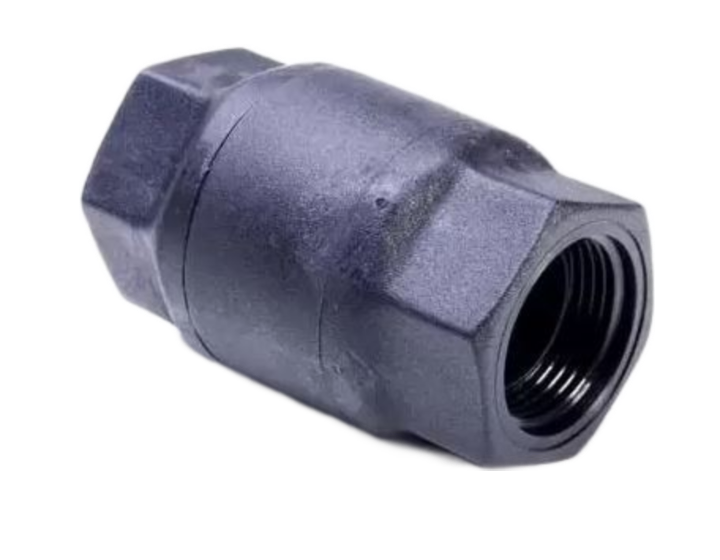 BLK PP Check Valve Threaded