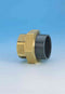 TP PVC-U Composite Union Plain- Brass F.I