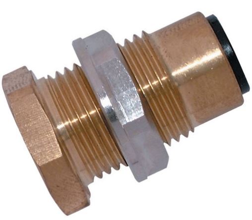 JG Push-In Bulkhead Adaptor