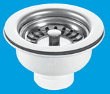 McAlpine 1 1/2" Basket Strainer  Stemball Plug 1 1/2" size