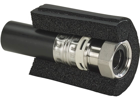 GF Cool-Fit 2.0 Adaptor PE-St.St w/ Union Nut d63-2 3/8"