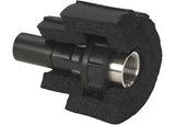 GF Cool-Fit 2.0 Adaptor union PE-StSt - Rp Female in black 63mm size