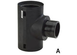 GF Cool-Fit 2.0 Equal Tee Type A in black 110mm size