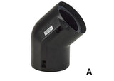 GF Cool-Fit 2.0 45 Elbow Type A in black 110mm size